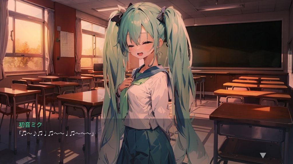 もしボーカロイドの美少女ゲームがあったら～