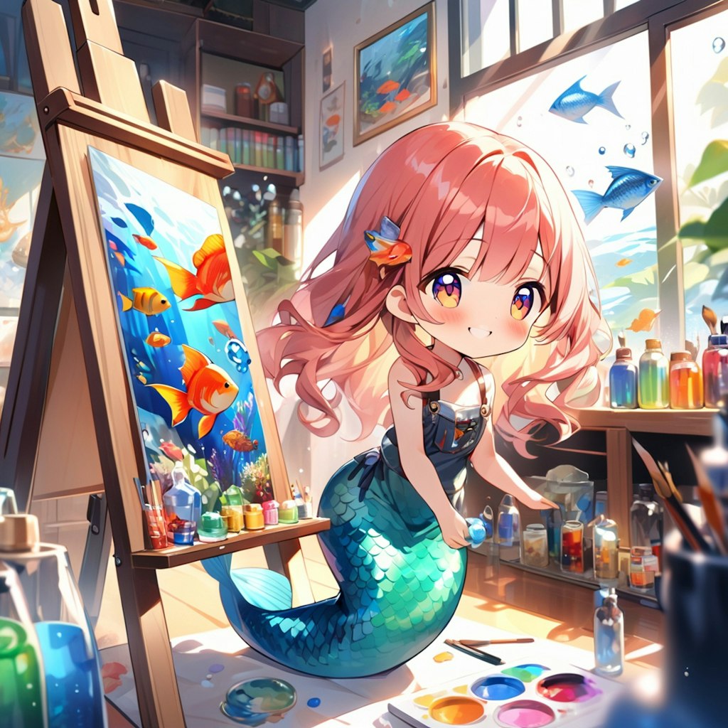 チビ人魚のアトリエ