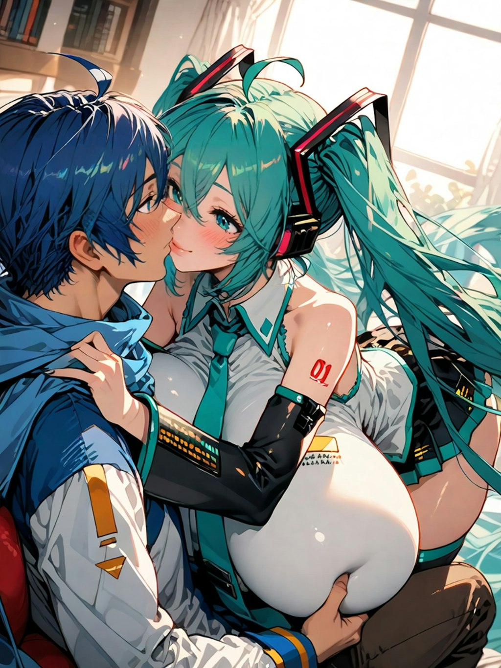 miku kaito Coupling