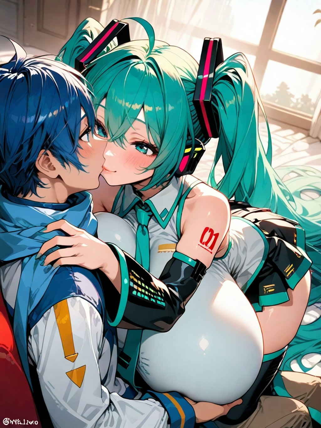 miku kaito Coupling