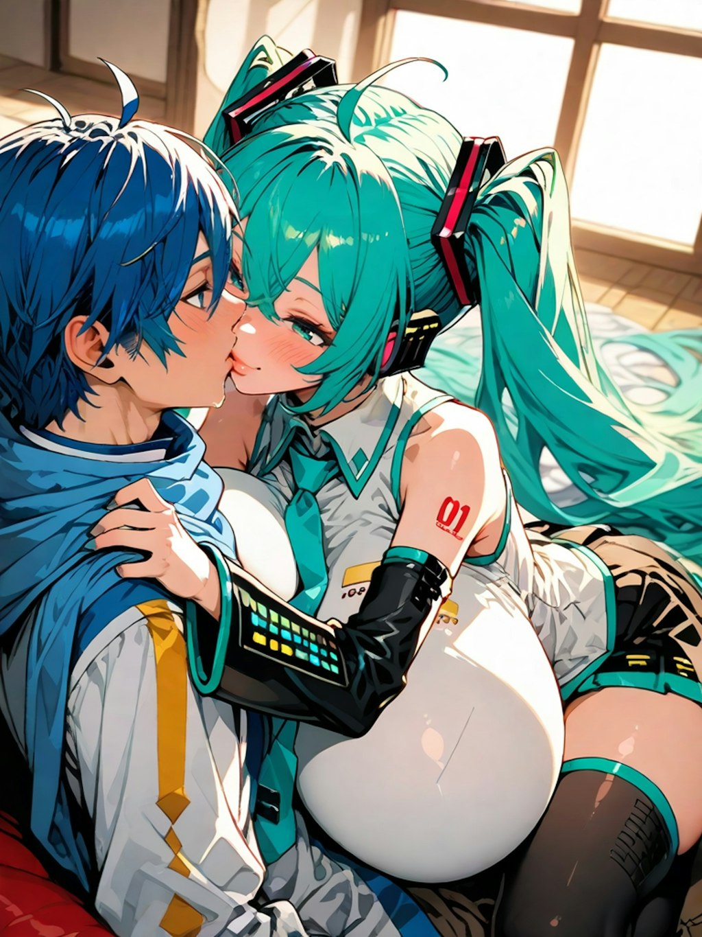 miku kaito Coupling