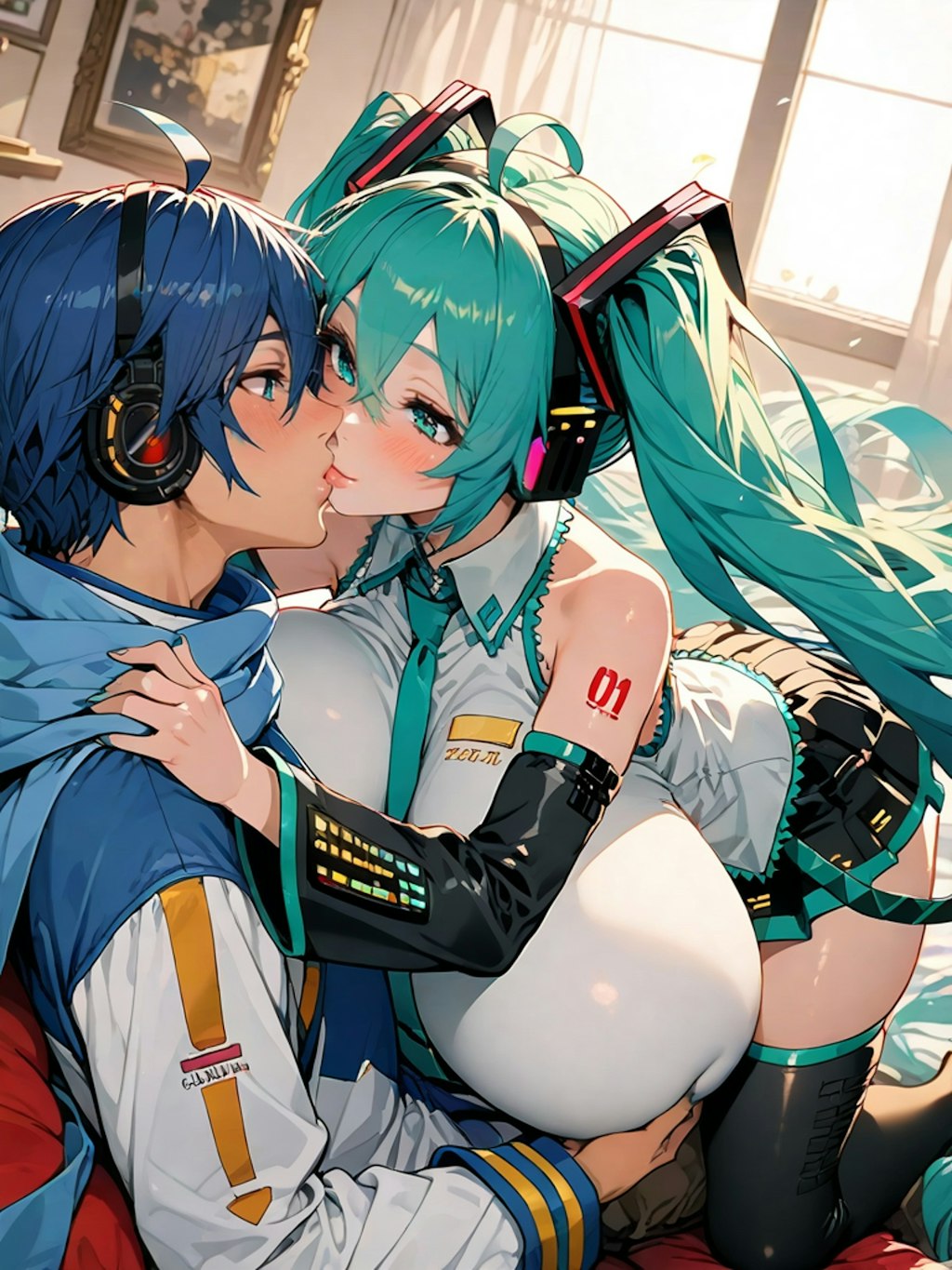 miku kaito Coupling