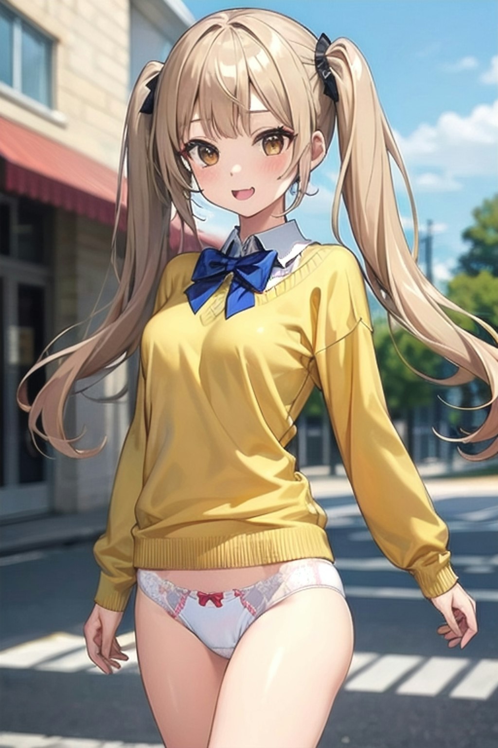 School twintails girl