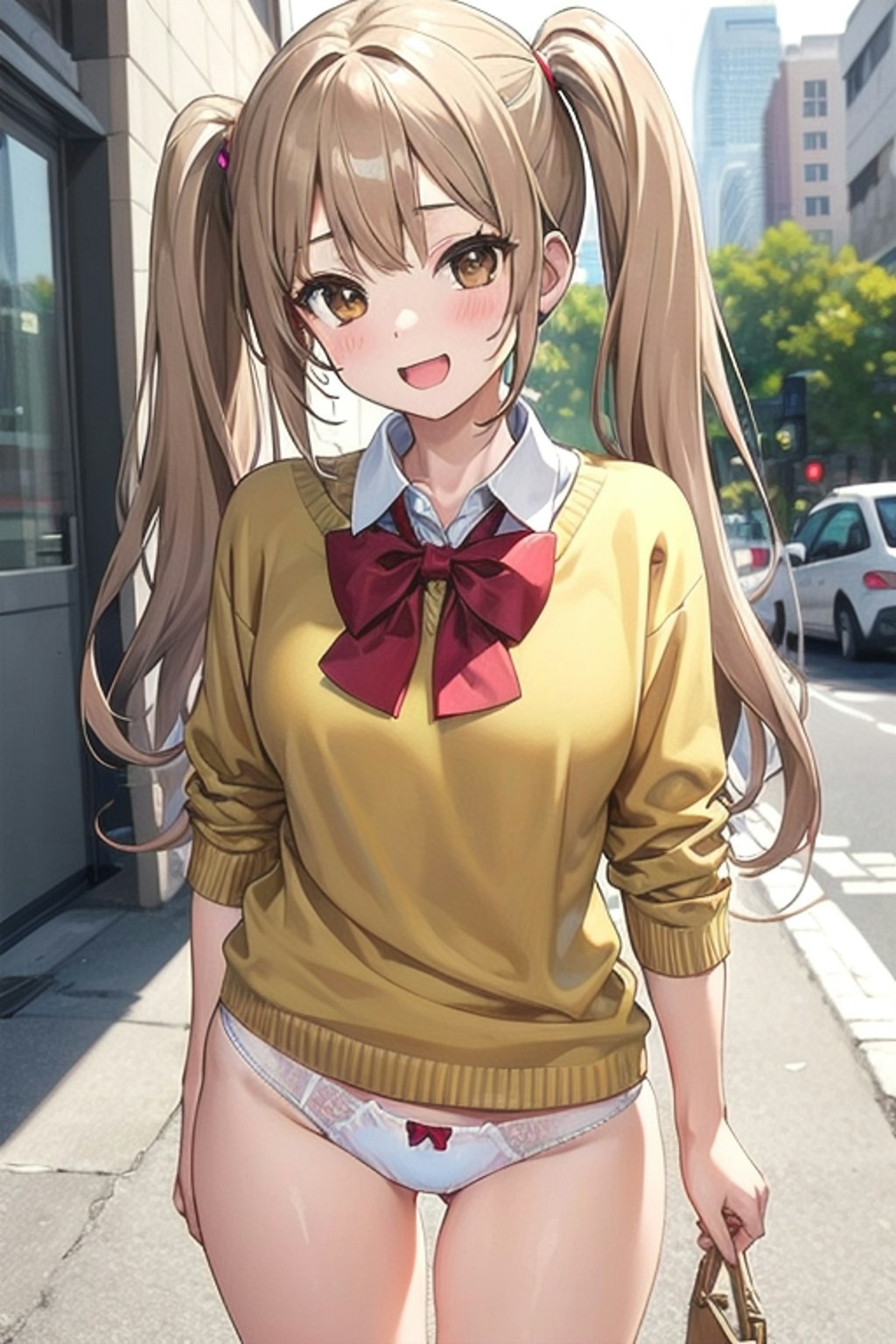 School twintails girl