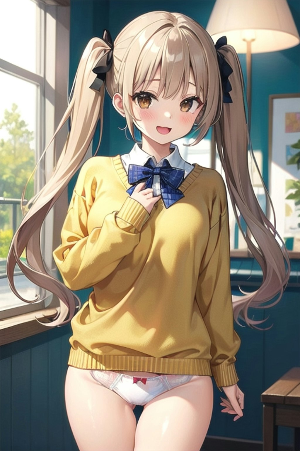 School twintails girl