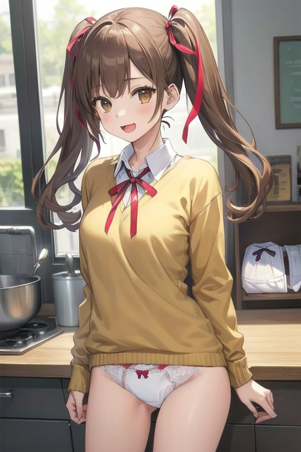 School twintails girl