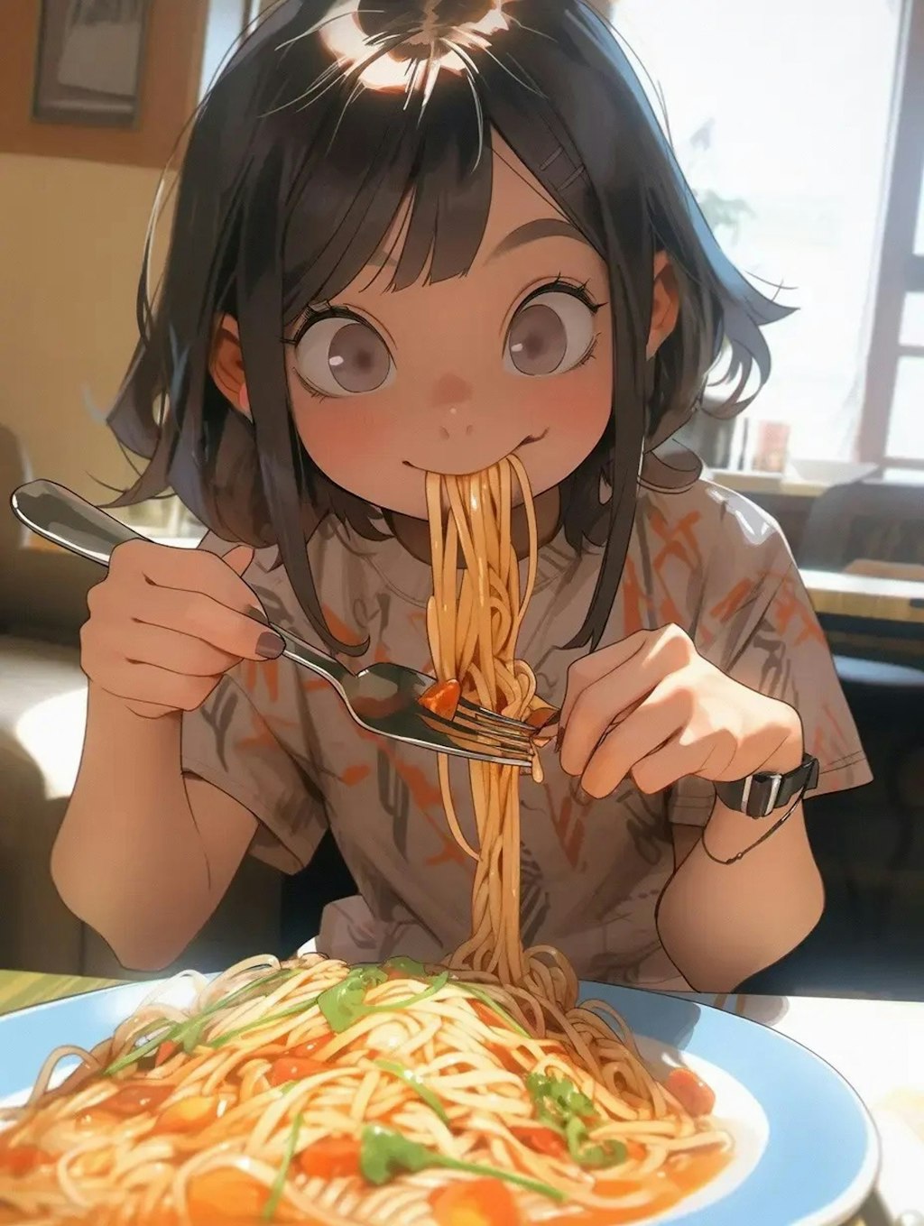 ママのスパゲティだいすき