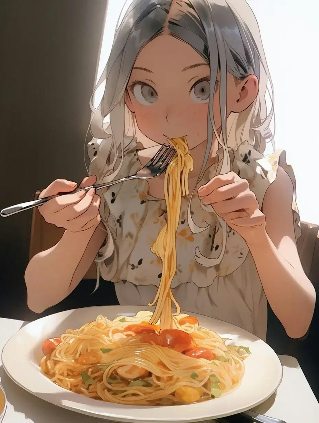 ママのスパゲティだいすき