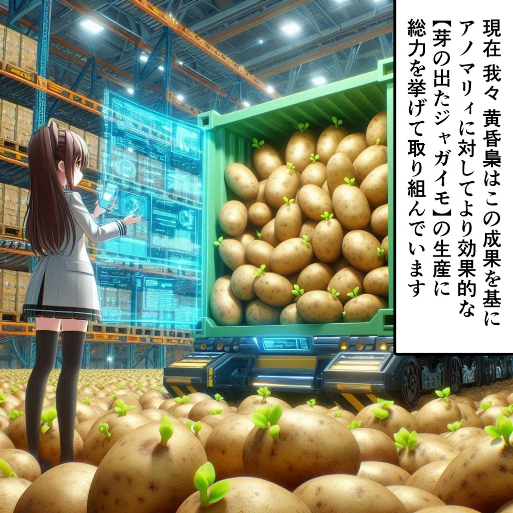 発見！アノマリィ特効 🥔