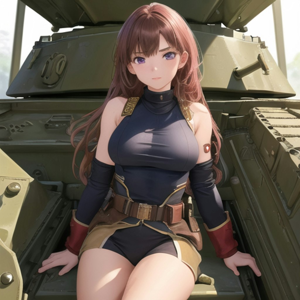 戦車と彼女2💕