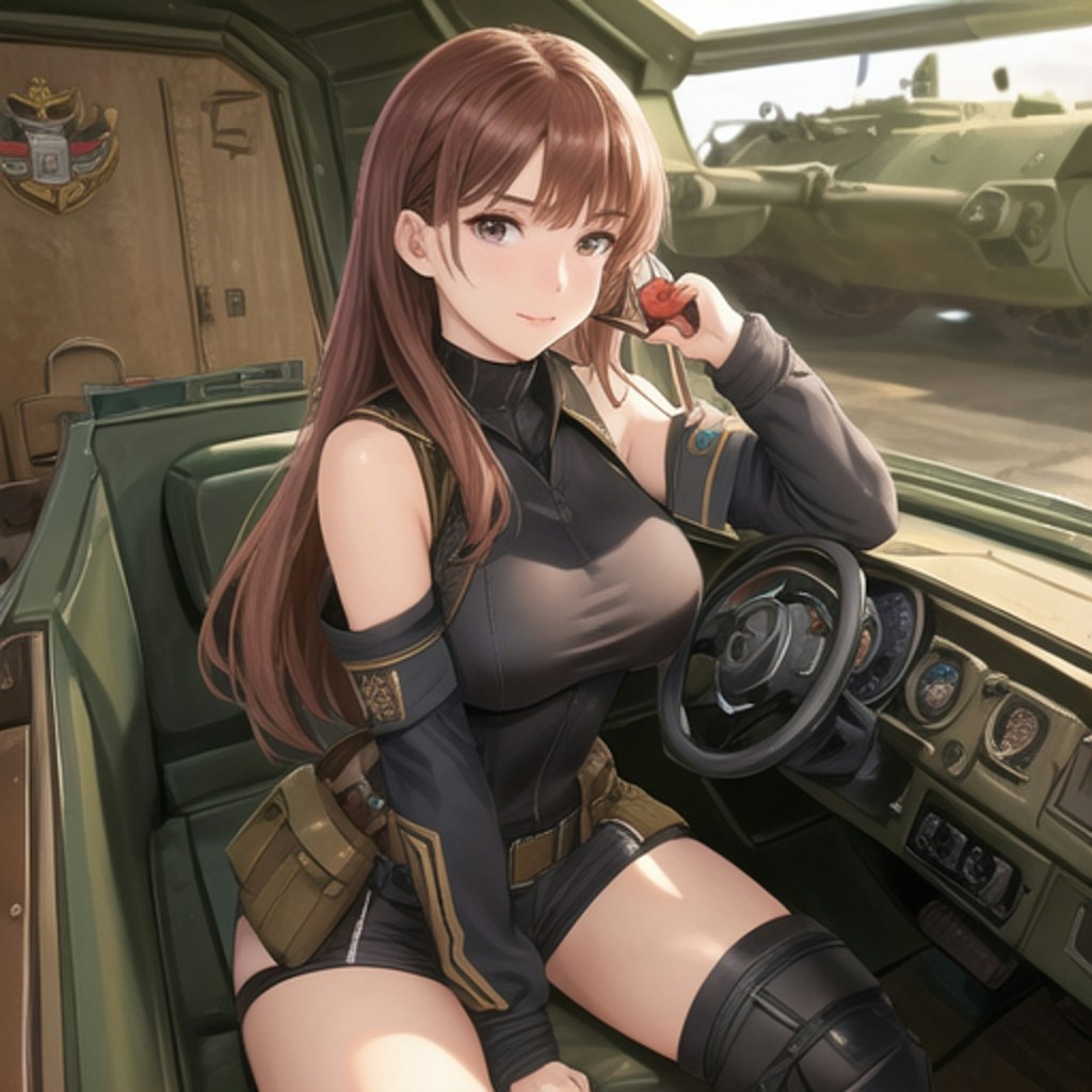 戦車と彼女2💕