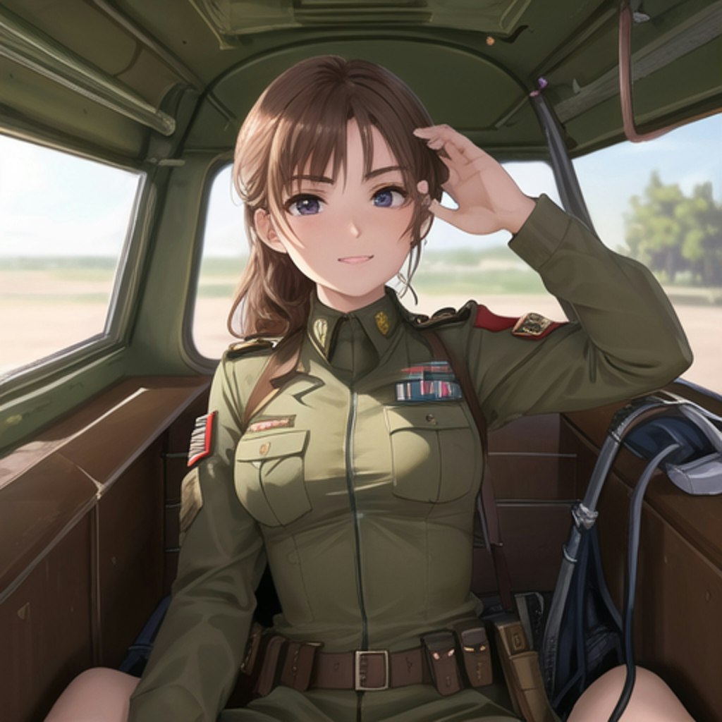 戦車と彼女2💕