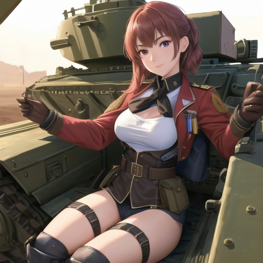 戦車と彼女2💕