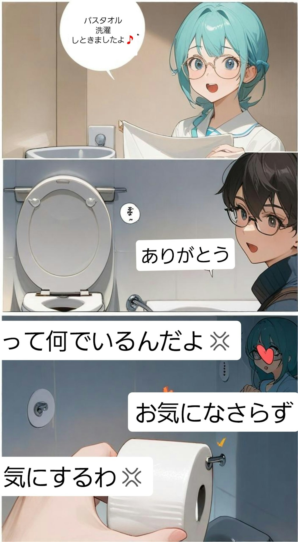 トイレが縁起物だと聞いたのでw