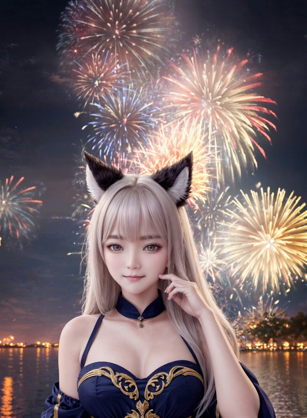 Summer Girl Fireworks