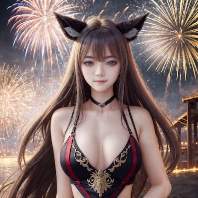 Summer Girl Fireworks
