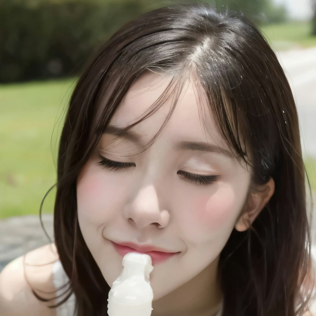 黒髪ロングで薄着の美女１０