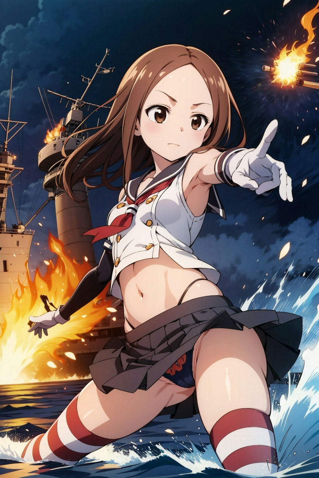 艦隊と娘