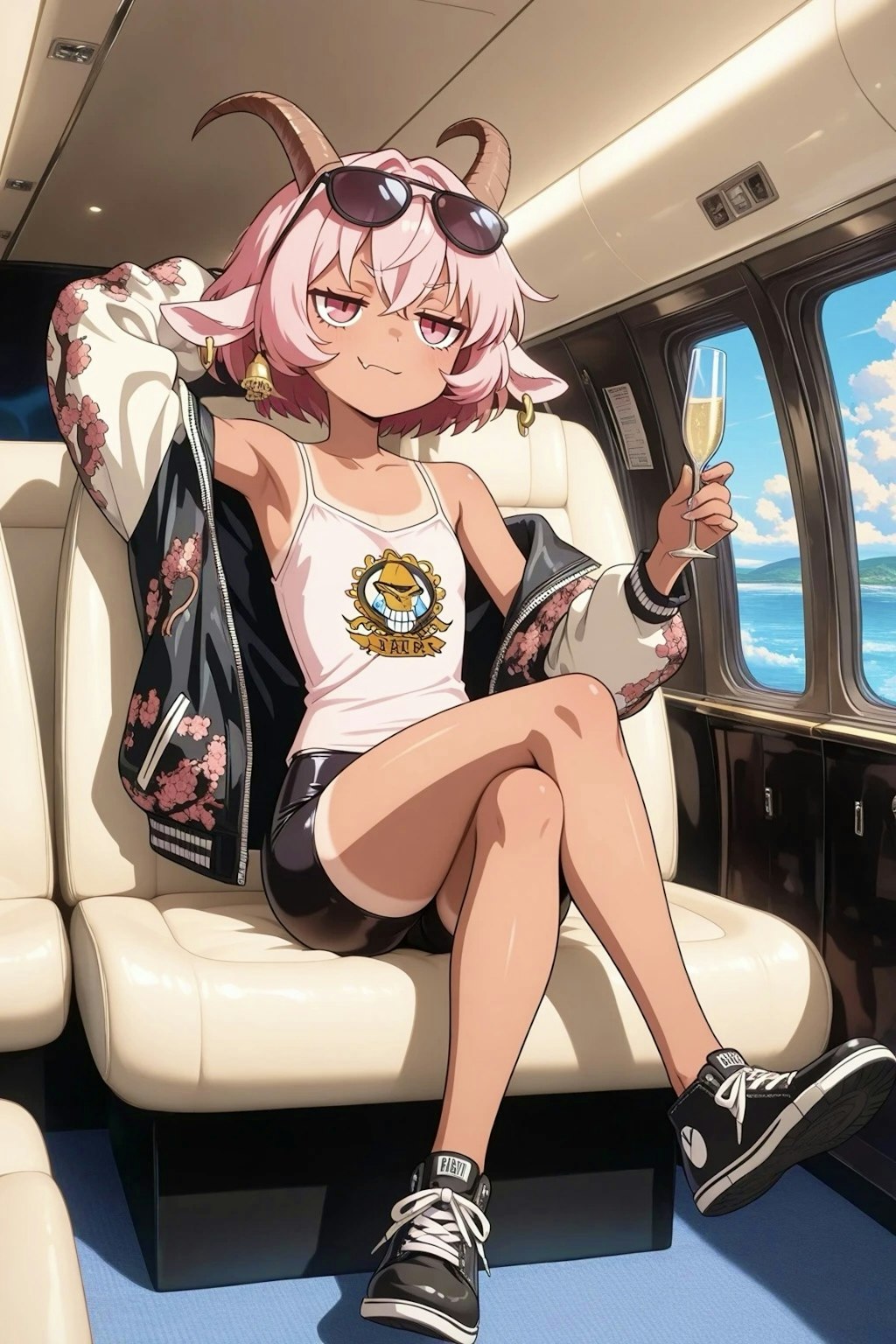 やぎ空を飛ぶ