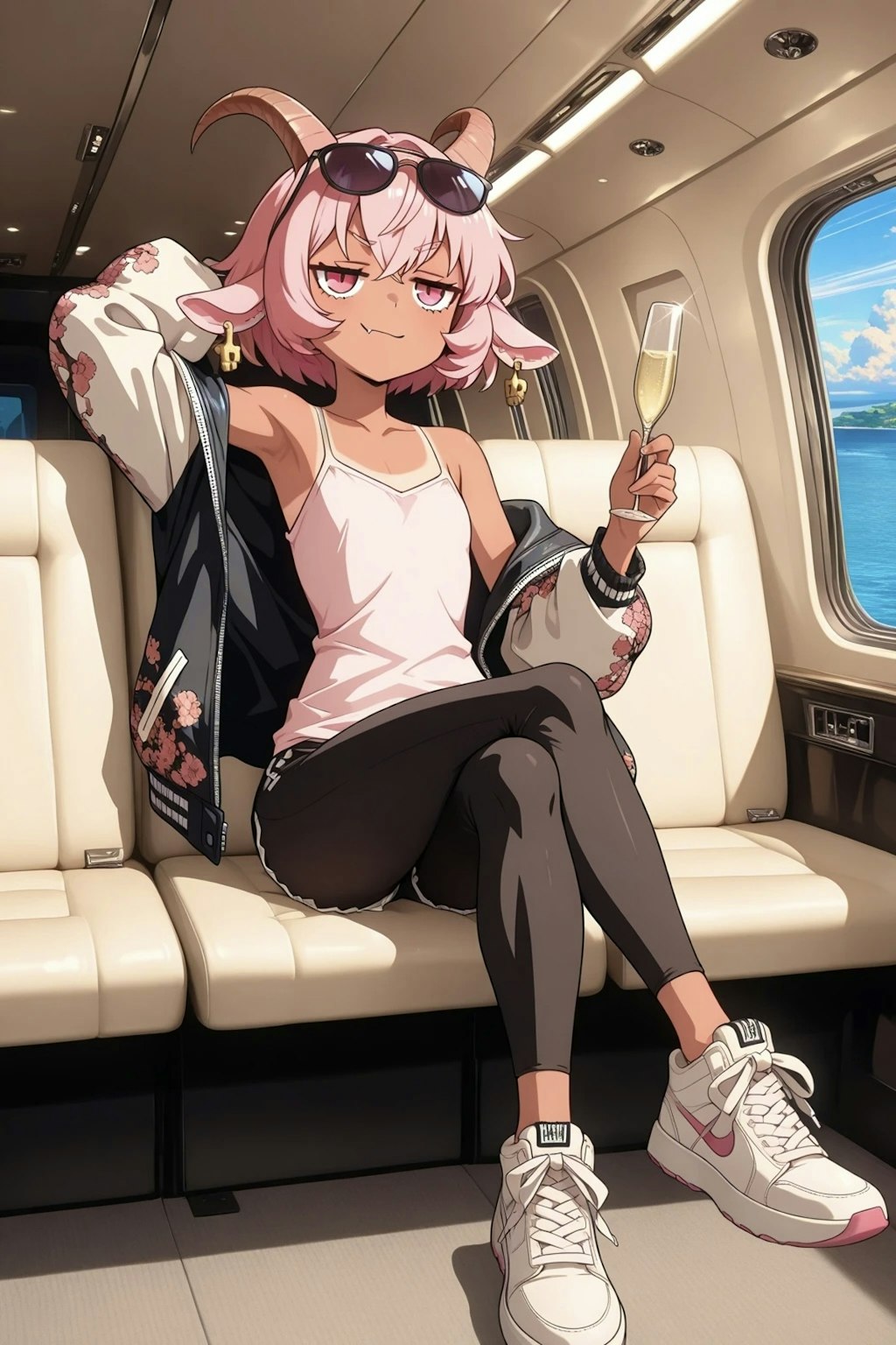 やぎ空を飛ぶ