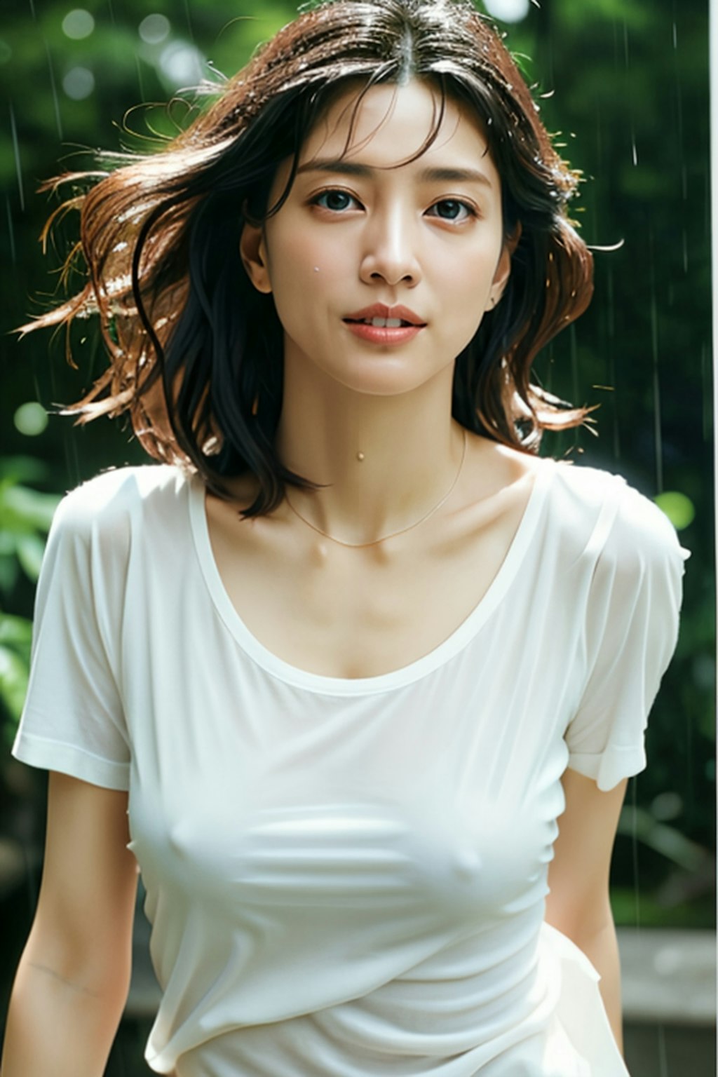 熟女　雨　UY-3