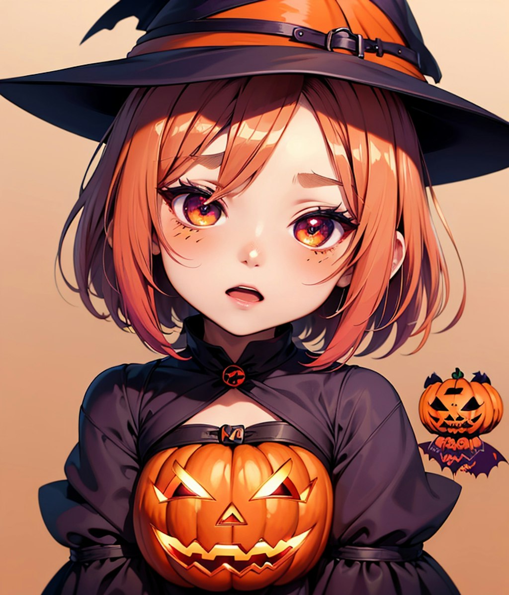 ハロウィンデフォルト魔女