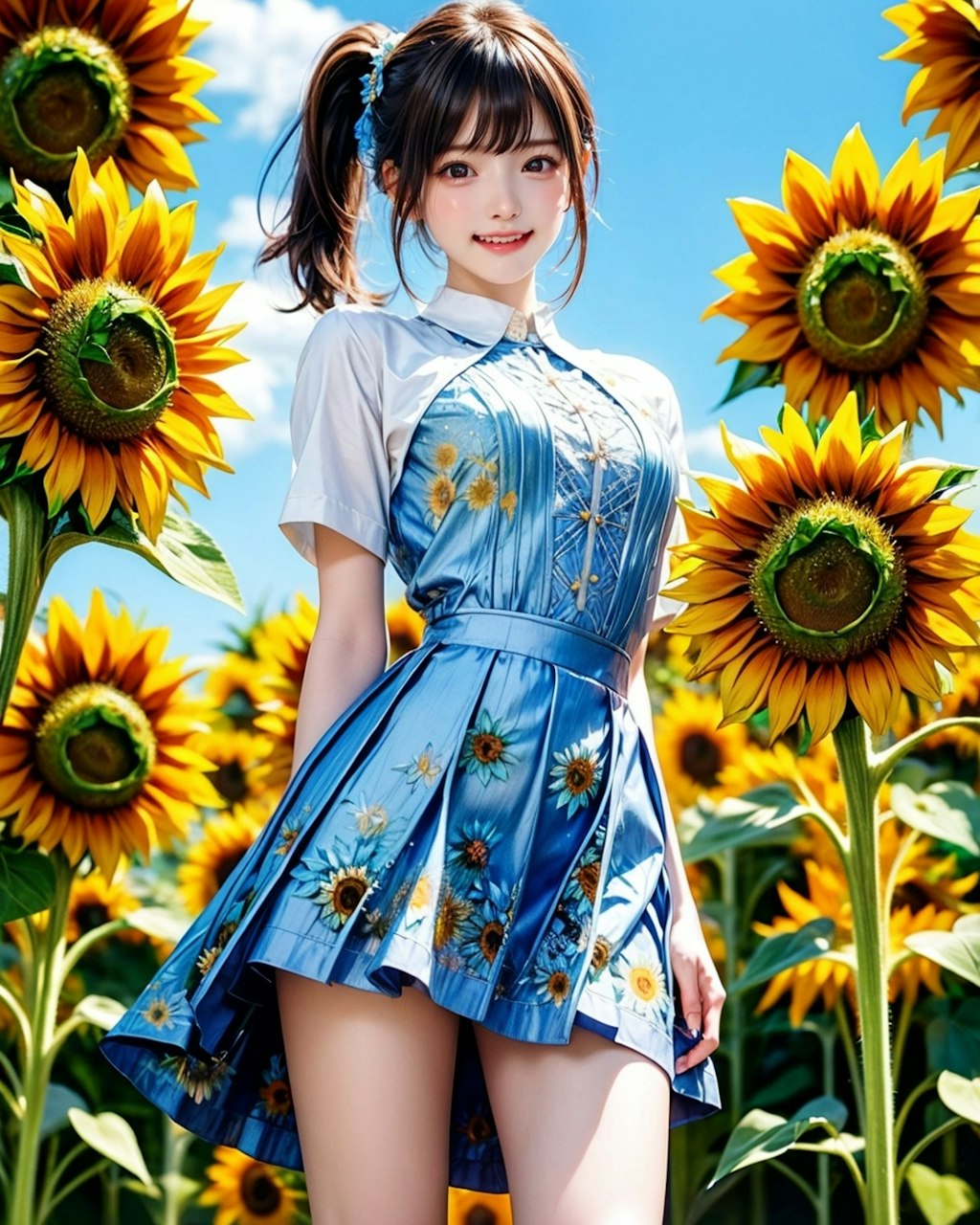 Sunflower Girl