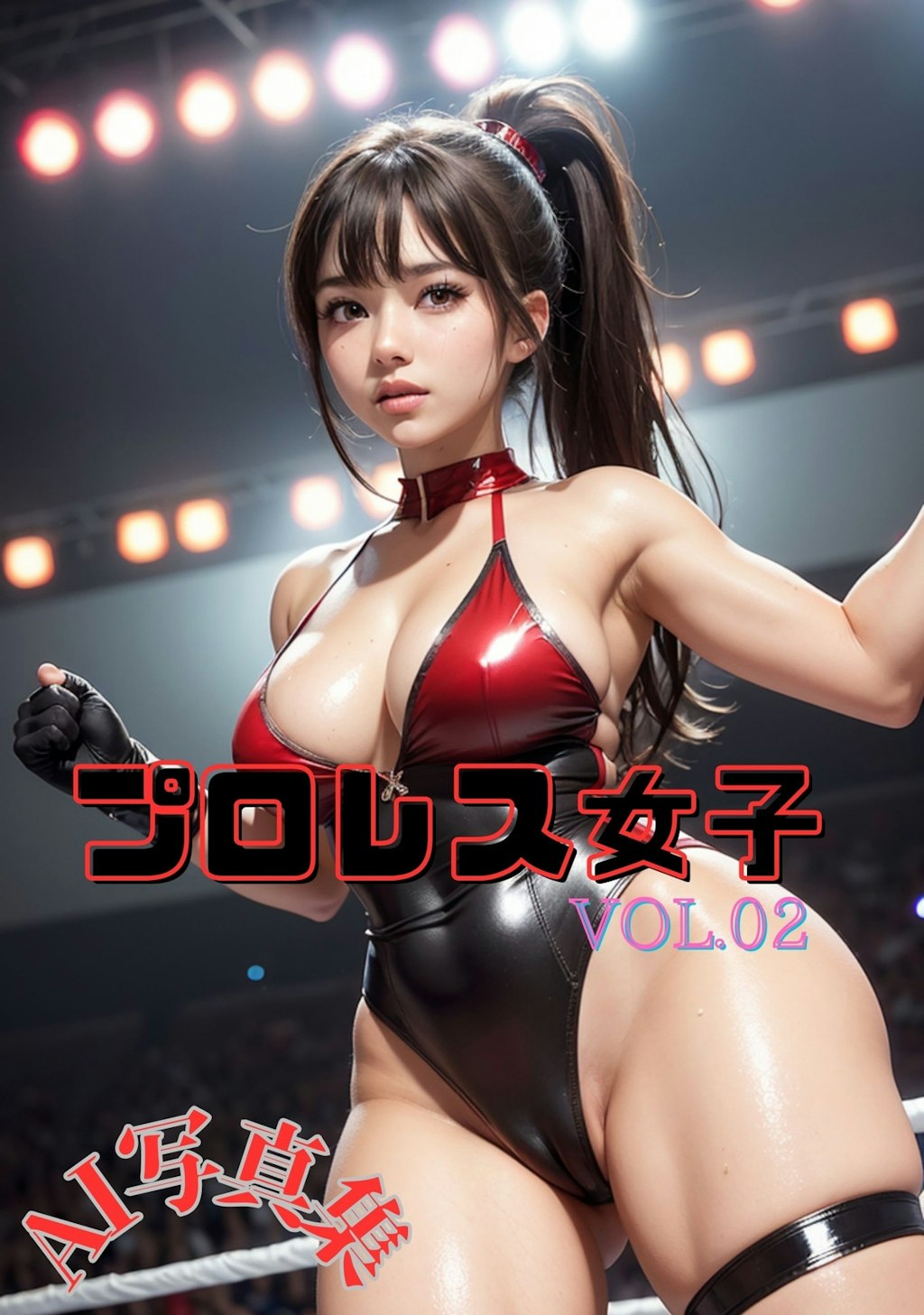 AI写真集　プロレス女子vol02