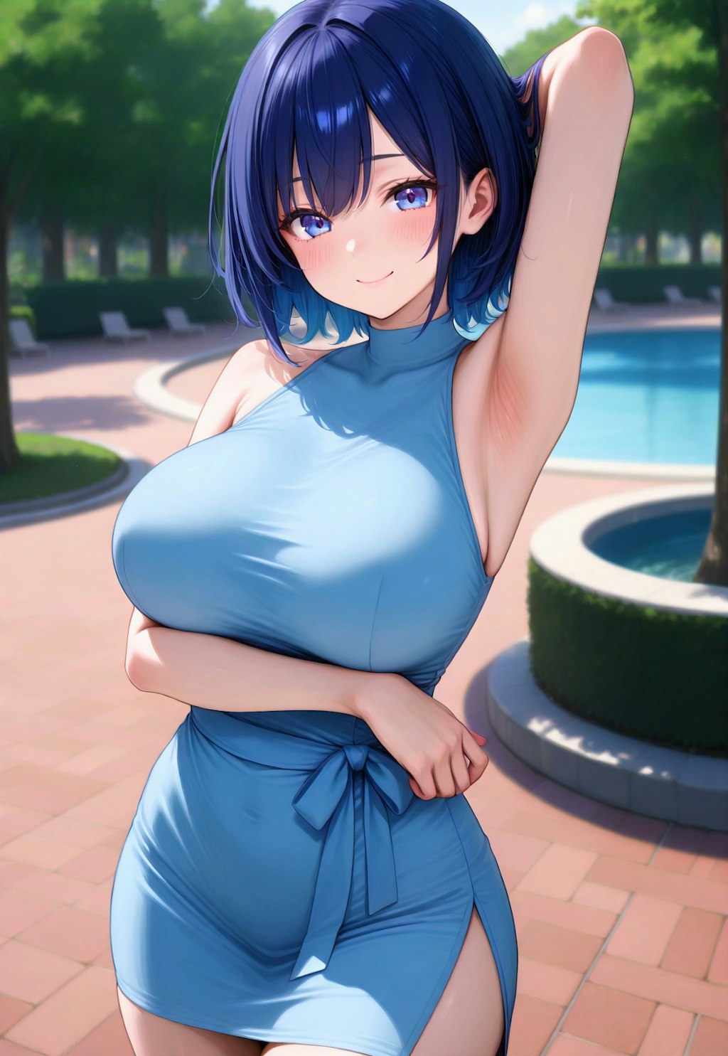 378（青いノースリーブ）