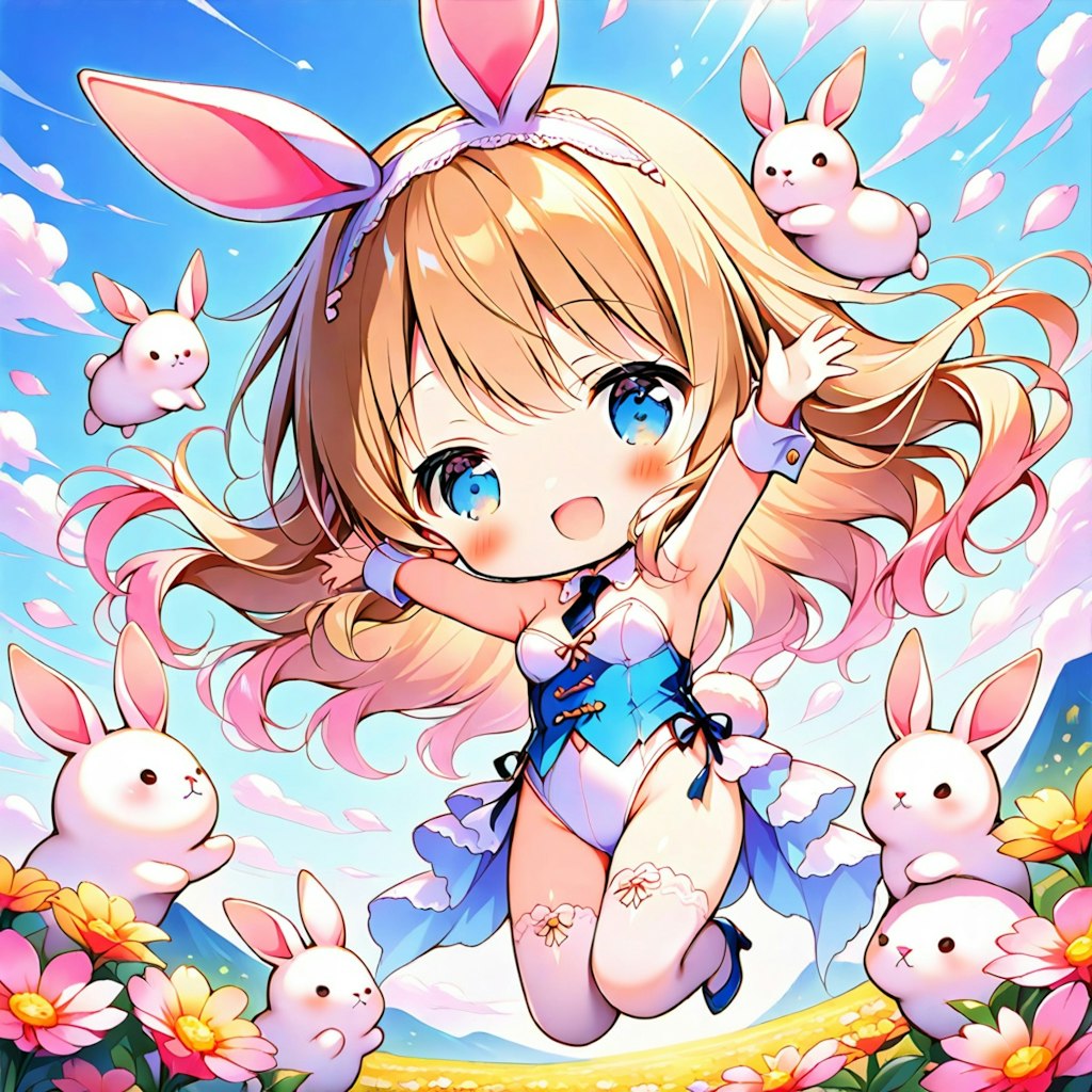 うさぎさんとあそぼう！
