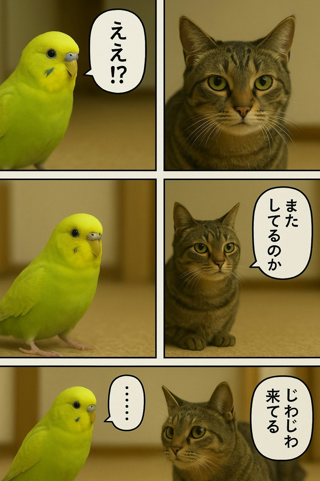 いぬとねこといんこ25