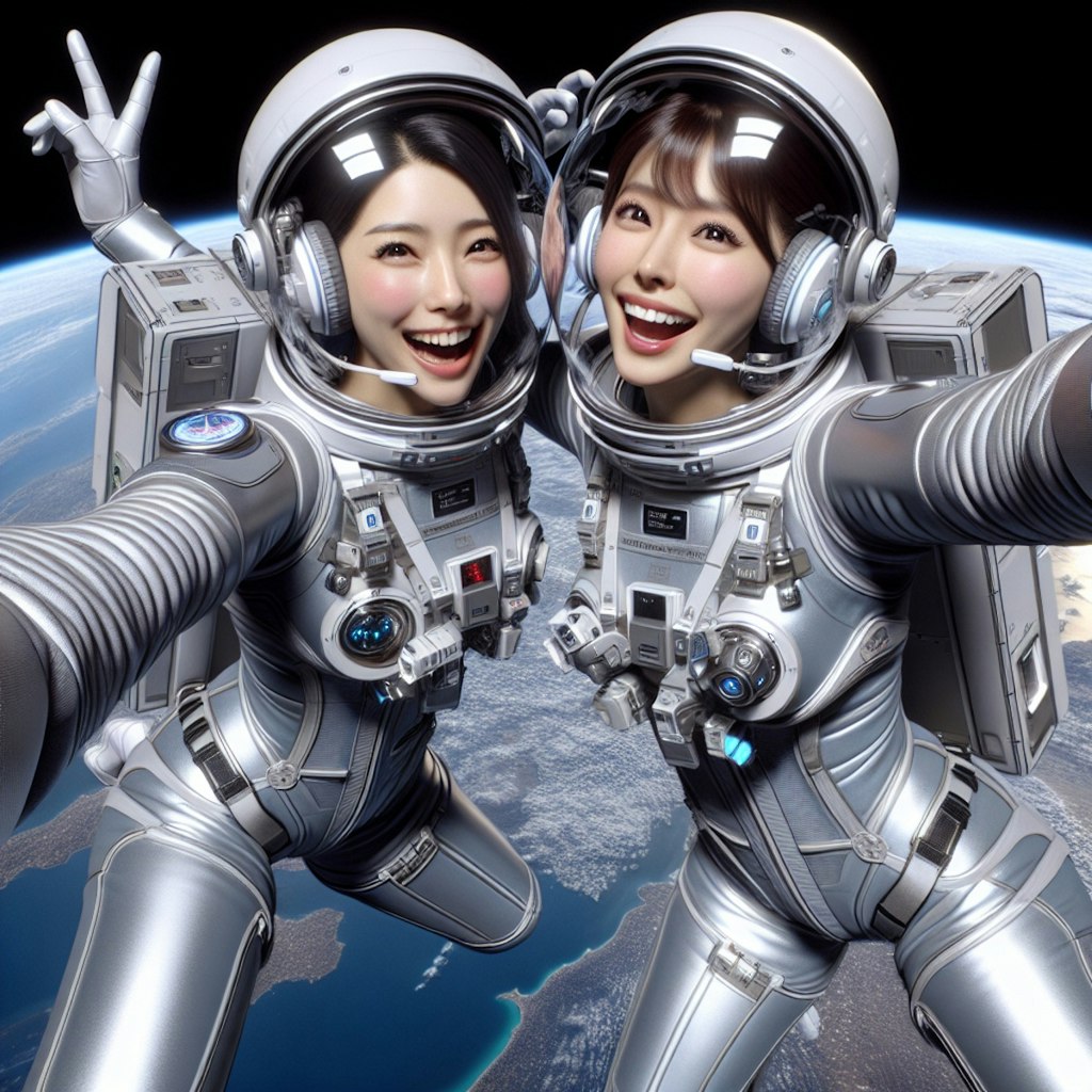 宇宙なう