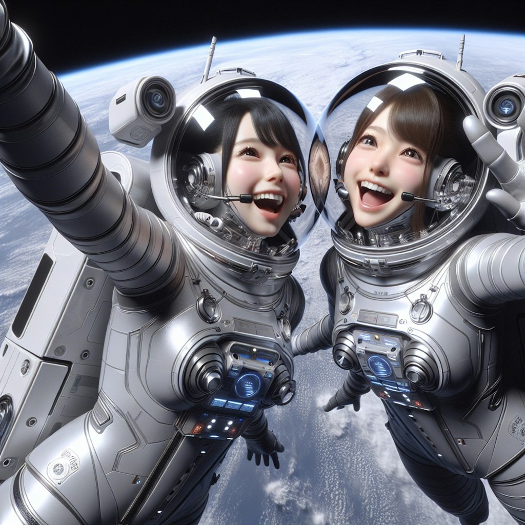 宇宙なう