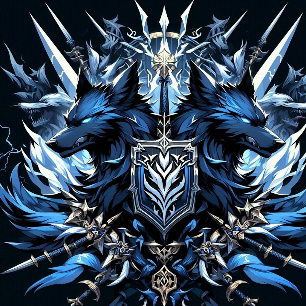 雷狼の騎士団の紋章