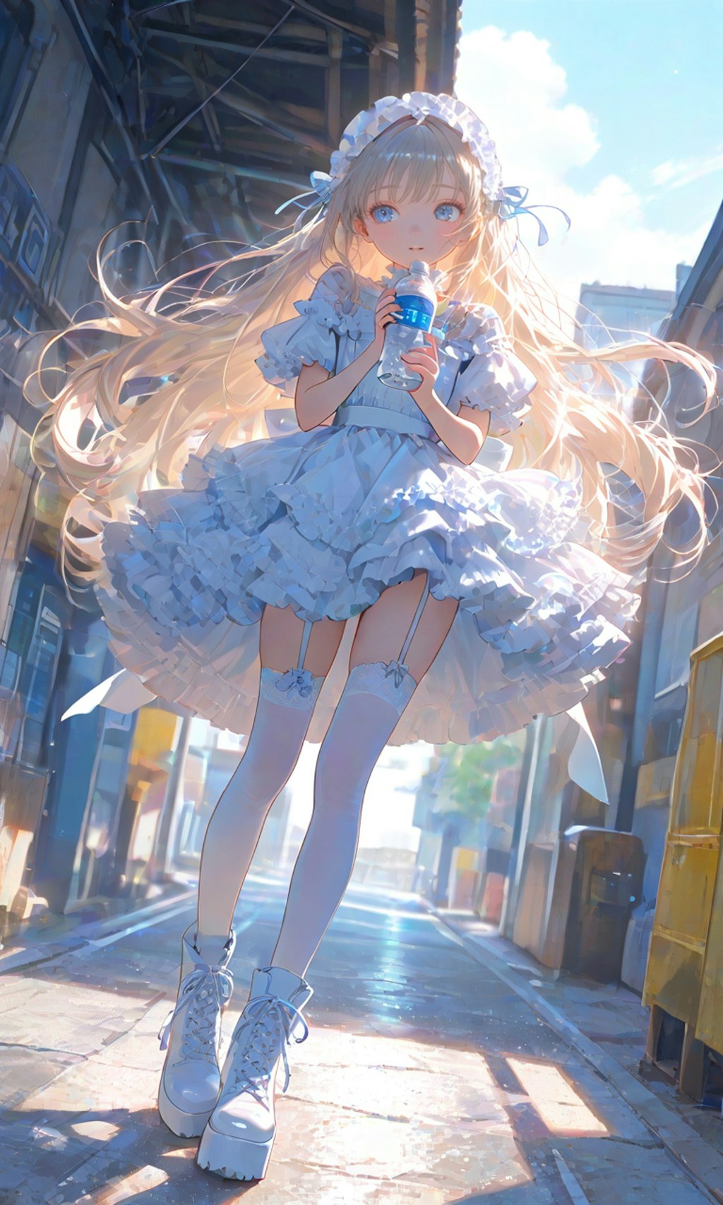 [絶対領域]かわいいゴスロリ