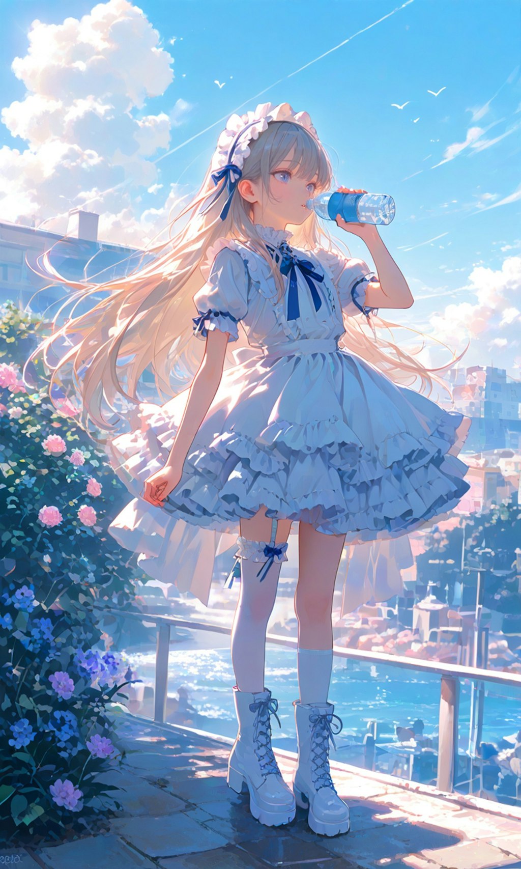 [絶対領域]かわいいゴスロリ