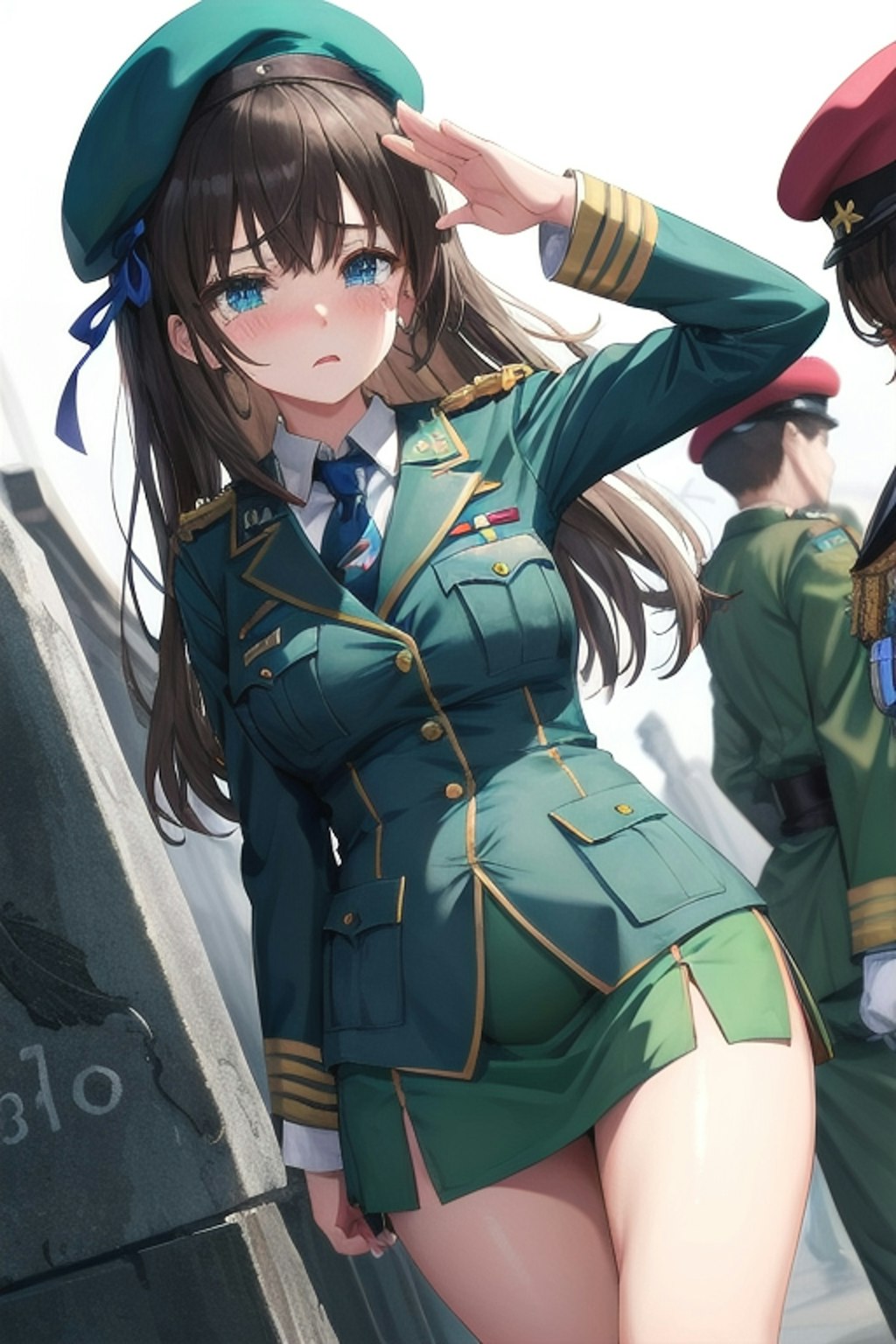 女軍人