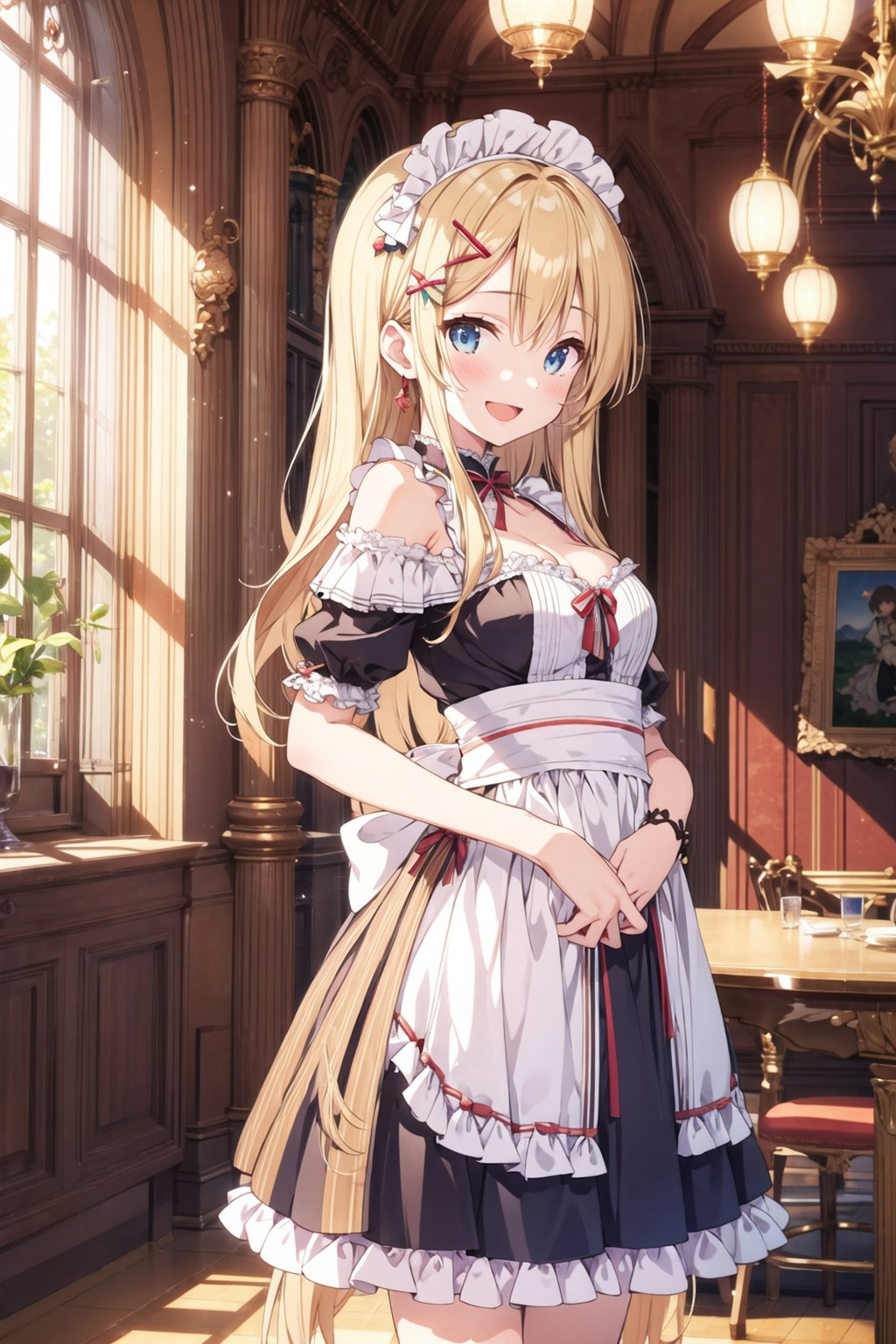 オフショルダーメイド姫