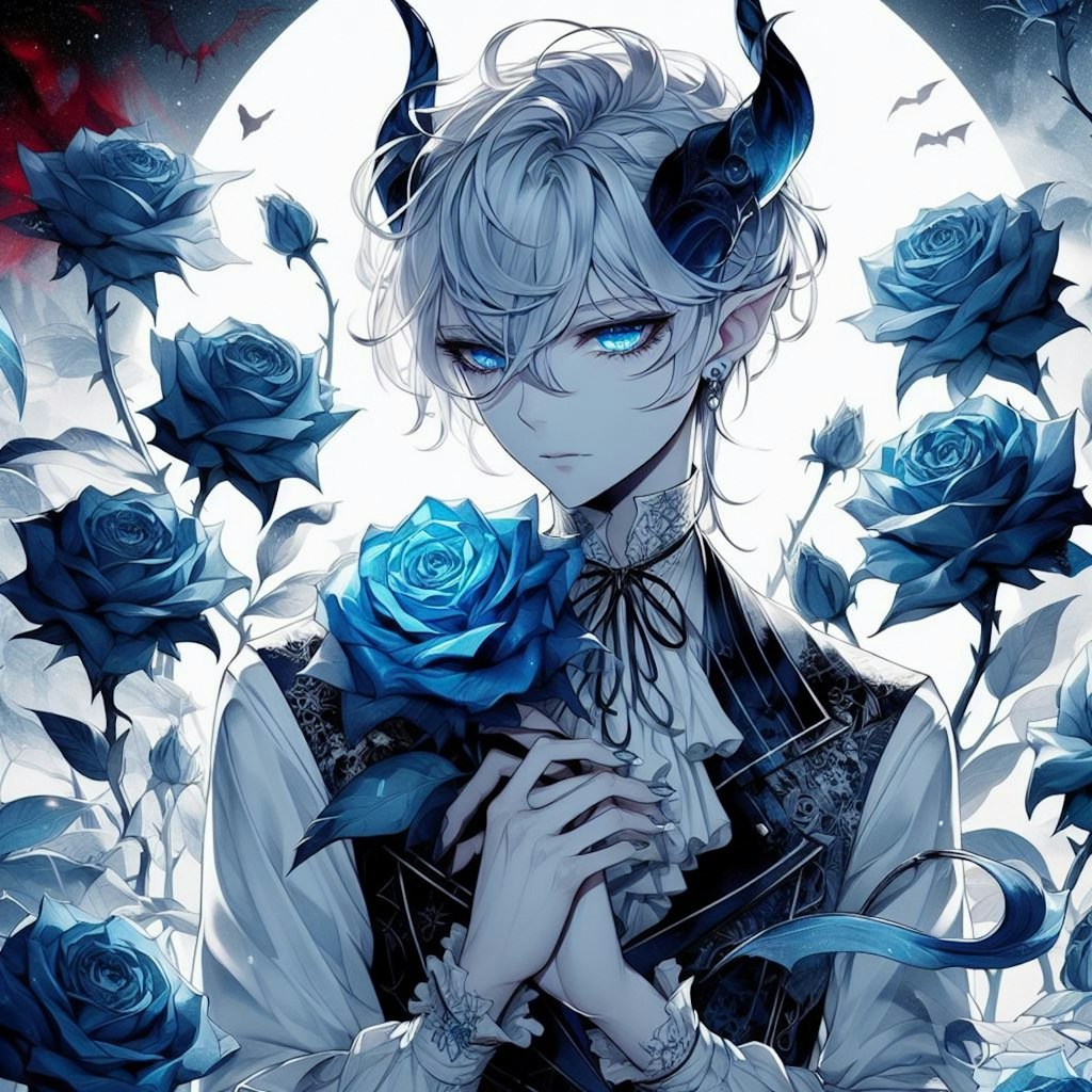 Guardian of the blue rose