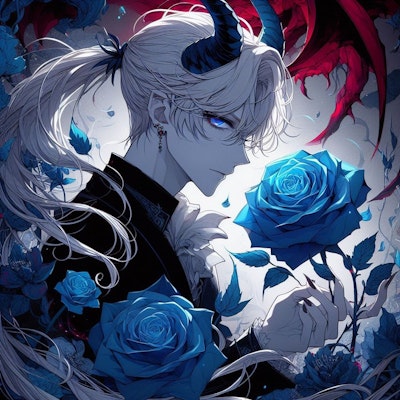 Guardian of the blue rose