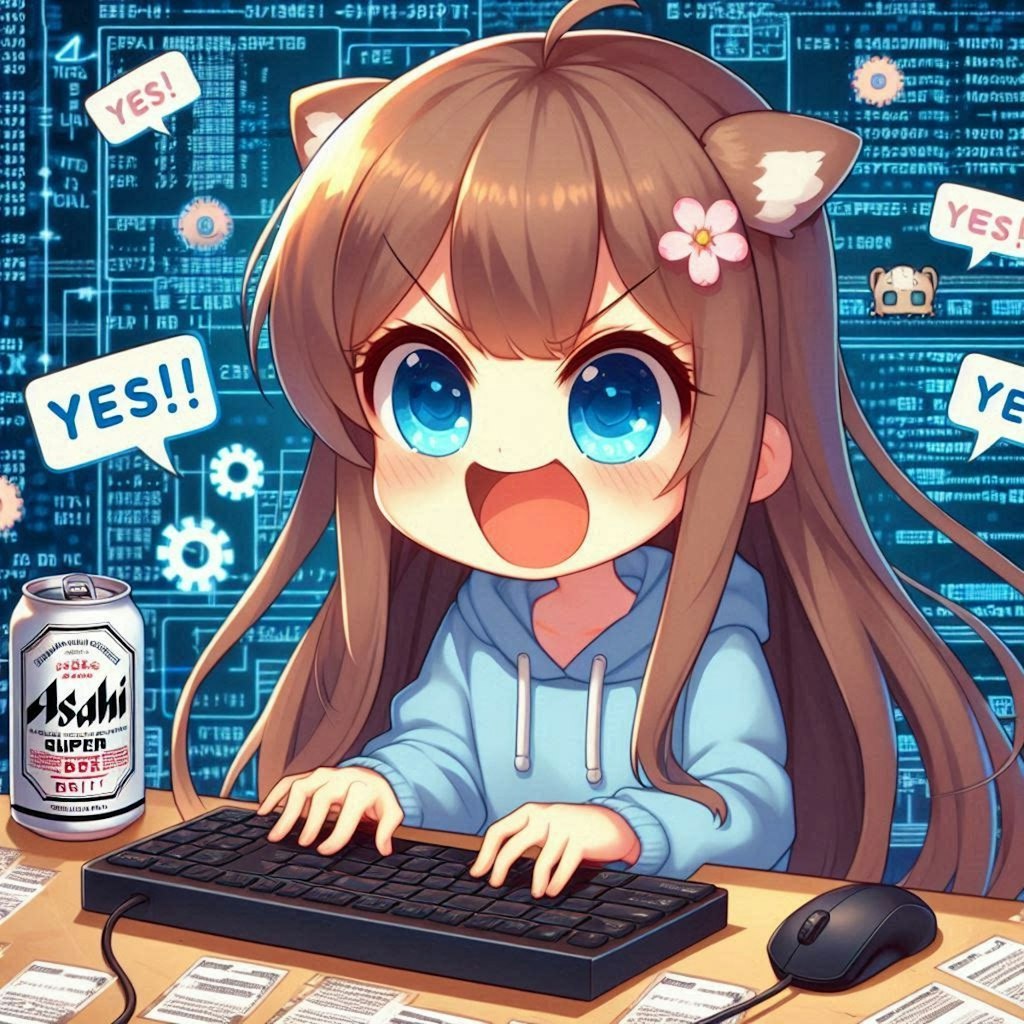 ハッカーの小さな女の子