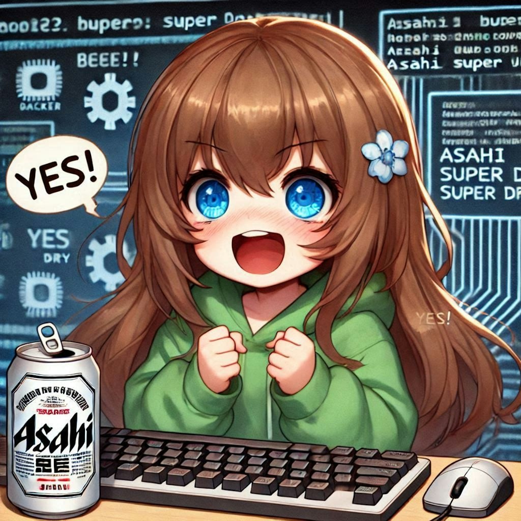 ハッカーの小さな女の子