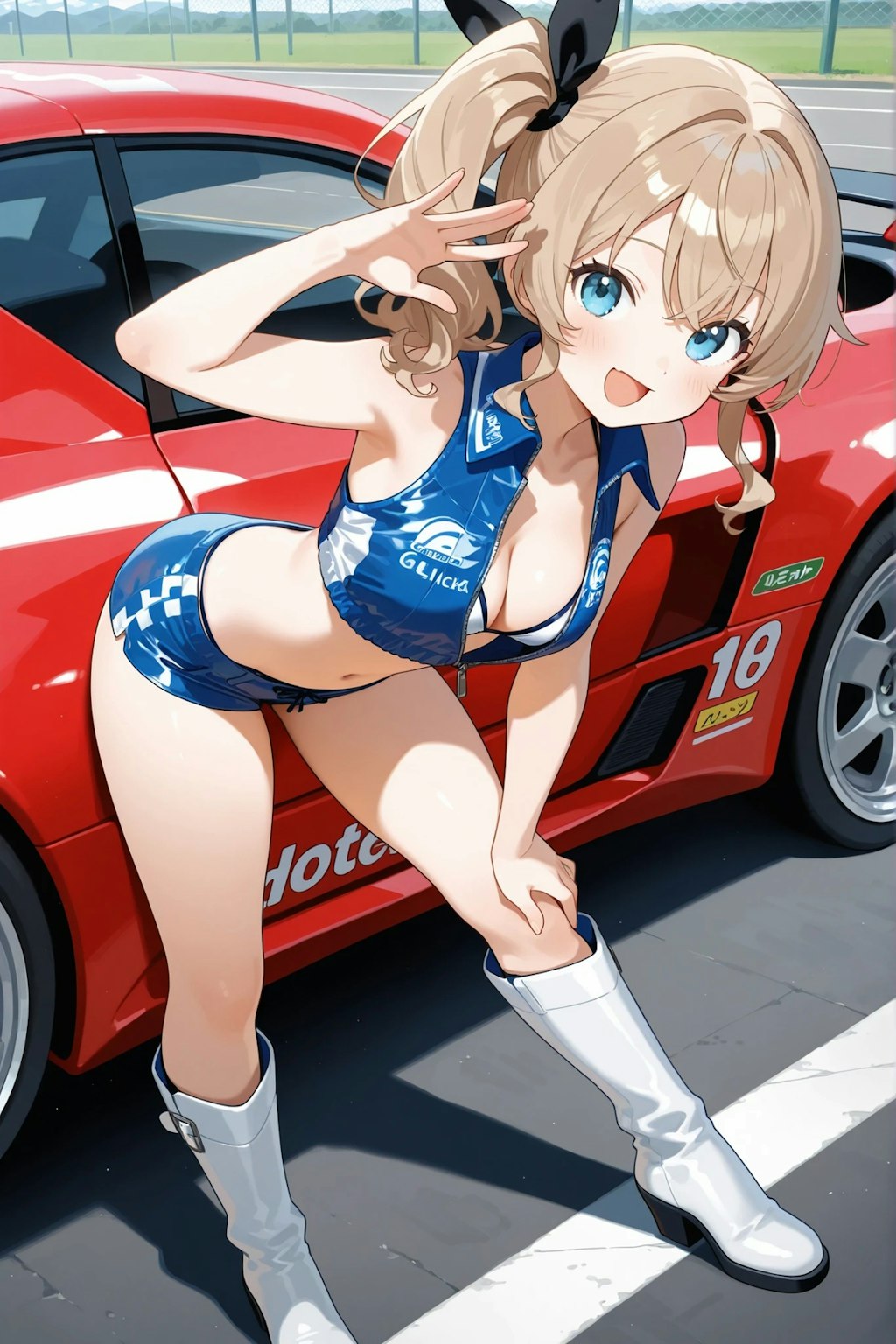 レースクイーンなアム