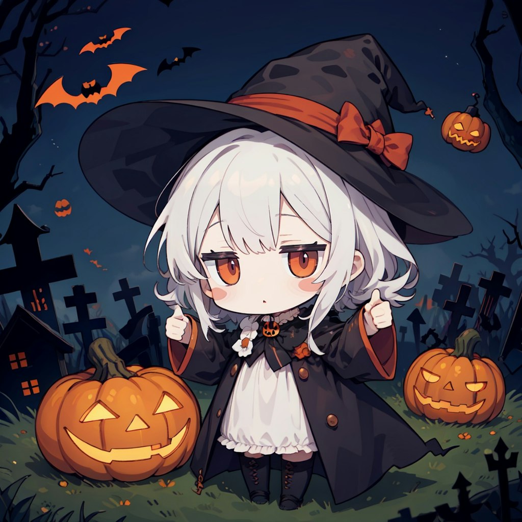 ハロウィンに遅刻したchibi