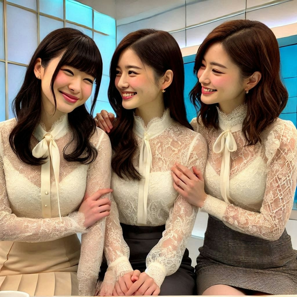 女子アナ集合写真