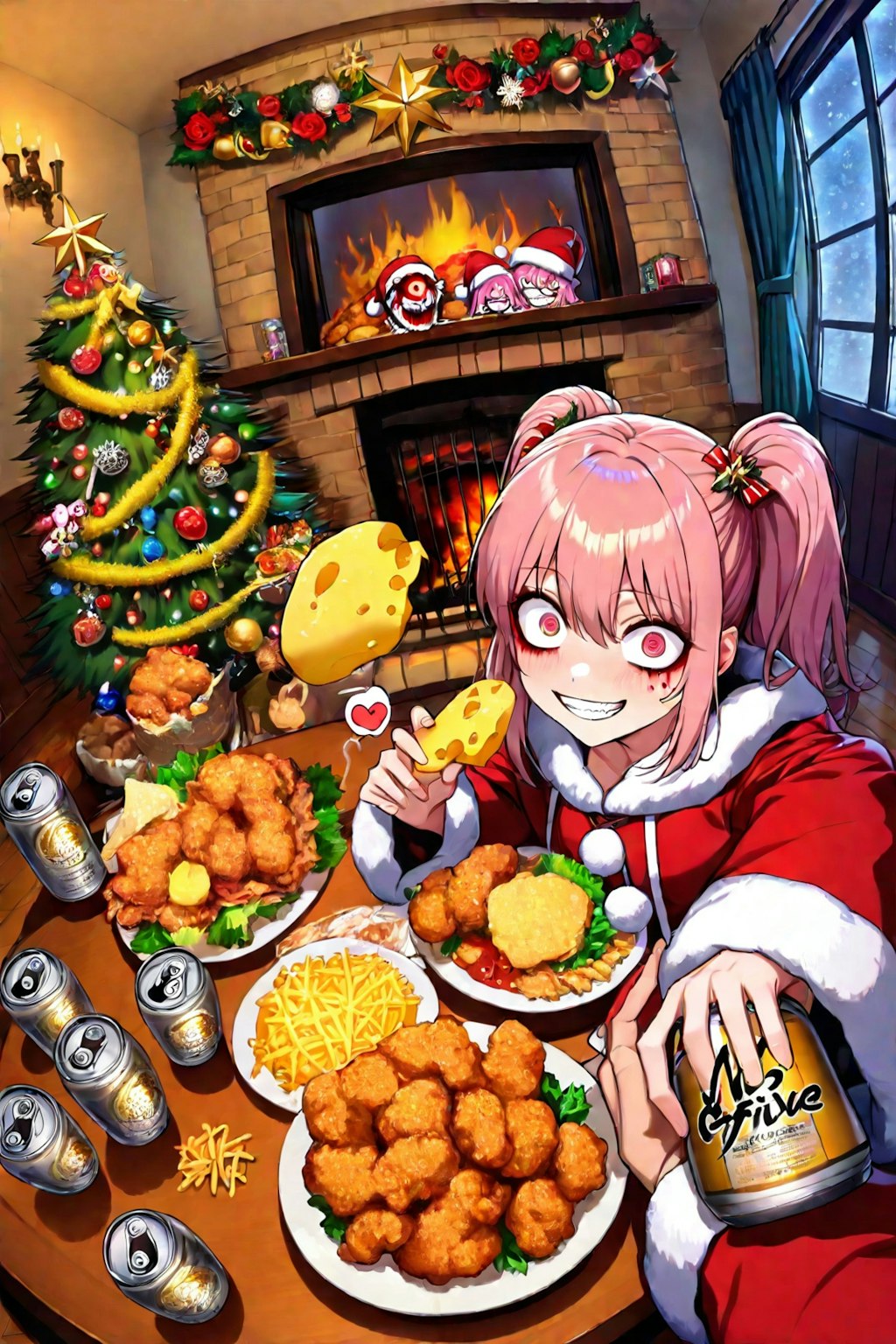 ピンク髪ちゃんのクリスマス