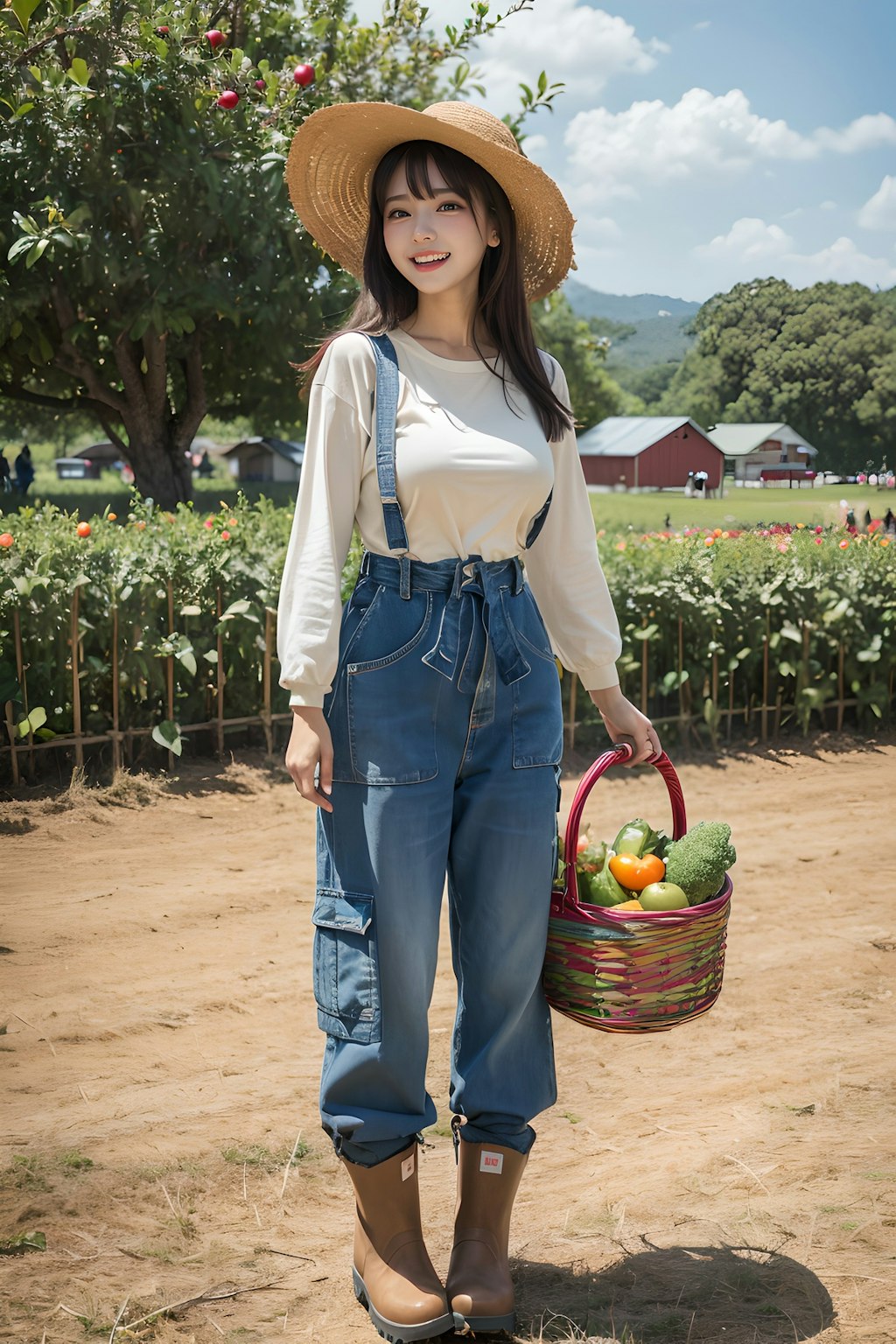 🥕いっぱいとれたね！🌽