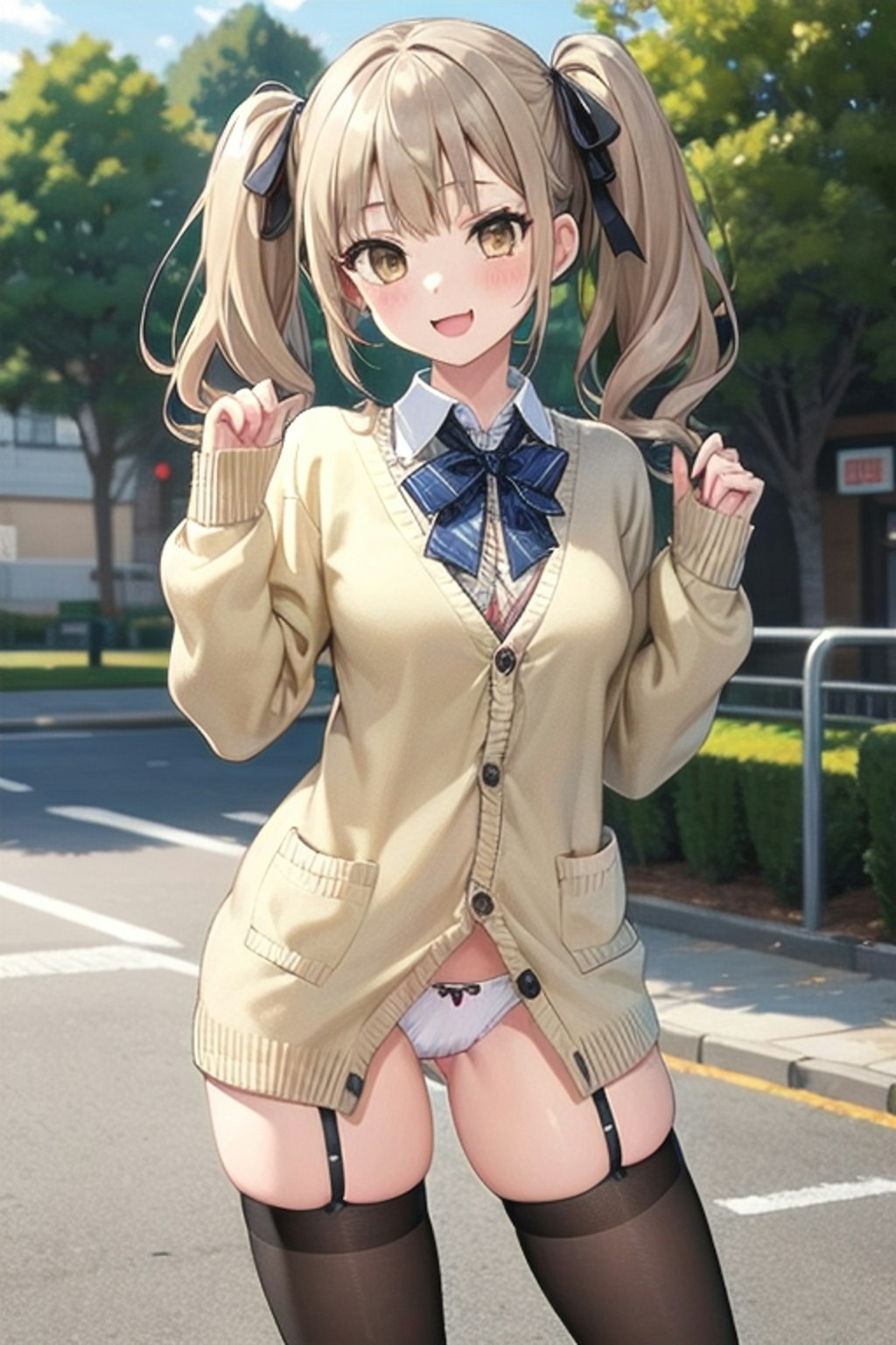 School twintails girl