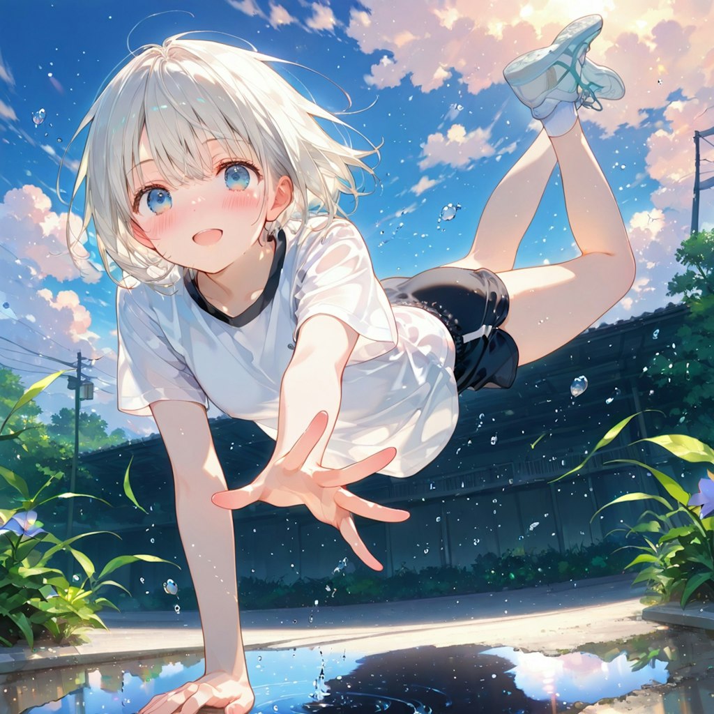 雨上がり