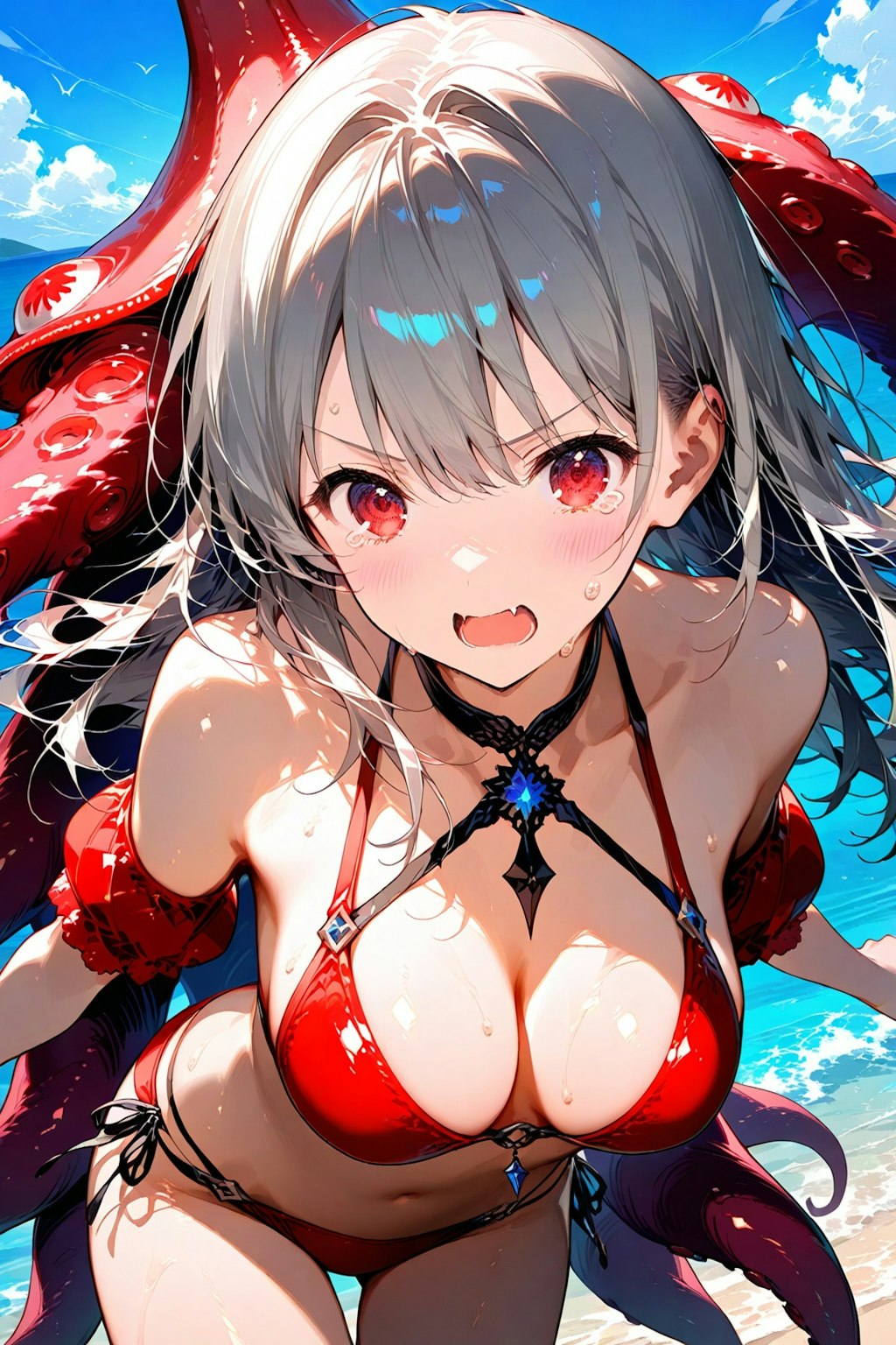 『ぬるぬると長くてうねうねはヤだああああっ！』アビゲイル